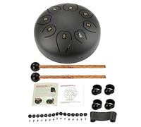 ibasenice 1juego Tambor De Lengua Étereo Para Adultos Instrumento De Percusión Portátil Para Principiantes y Prácticas De Relajación y