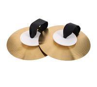 ibasenice 1par De Mano Metálicos Para Cymbals De Escuela Para y Ensayos De Banda De y Durabilidad Excepcional