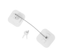 ibasenice 1Pc Cerraduras De Nevera Para Niños Mini Cerradura De Nevera Cerradura De Refrigerador Para Niños Cerraduras De Nevera Para Adultos Limitadores De Ventana De Cable Cerraduras De