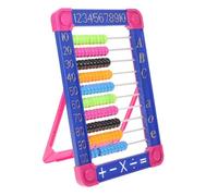 ibasenice 1pieza Abaco Infantil Educativo De Juguete De Matemáticas para Color Aleatorio