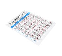 ibasenice 1pieza Guía De Aprendizaje Eléctrico Diagrama De Acordes y Práctica Póster Chino y Español Para Principiantes y Músicos Formación