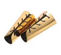 ibasenice 2 brazaletes, Protectores de Brazo Retro, Brazalete de puño, Armadura de Caballero para el antebrazo, Medievales, Accesorios de Guerrero para Cosplay, Dorado