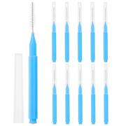 ibasenice 2 Cajas Cepillo Limpieza Boquilla Ducha Azul Multifunción Duradero Flexible para Mamparas Baño y Grietas Pequeñas
