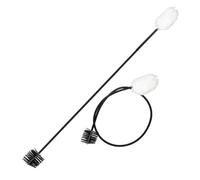 ibasenice 2 Cepillos de Limpieza para Saxofón para El Exterior Instrumento Musical Cuello para Clarinete Flauta Piccolo