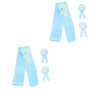 ibasenice 2 Juegos Insignia De Correa De Hombro De Maternidad Mamá Para Ser Insignia Faja De Baby Shower Para Insignia De Baby Shower Para Papá Hojalata Constituir Bebé Vestir