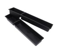 ibasenice 2 Piezas Alimentador para Aves de Corral Caja de Comida para y Gallinas Cubo de Alimentación de Duradero Trough de Alimentación para Interior y Exterior para y Campos