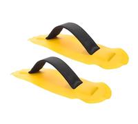 ibasenice 2 Piezas Asas de Transporte para Kayak, Manija del Barco, Neopreno, Tejido y Cincha, Amarillo, para Botes Inflables y Tablas de Rescate, Deportes Acuáticos y Viajes Largos