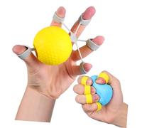 ibasenice 2 Piezas Bolas de Ejercicio para Manos Entrenador de de Agarre con Resistencia Lb y Lb Entrenador de para Dedos y Antebrazos Equipo Compacto para Rehabilitación y Entrenamiento