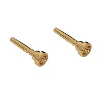 ibasenice 2 Piezas Bugle Partes De Trompeta Boquilla De Trompeta Boquilla Trompeta Dorada Boquilla Trompeta Bb Boquilla De Trombón Bobby Show Boquilla Horn Boca De Campana 5c Dorado