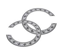 ibasenice 2 Piezas Calcomanías De Guitarra Diapasón De Guitarra Calcomanías De Incrustaciones De Guitarra Marcadores De Traste De Guitarra De Polivinilo Reflexivo Instrumento Musical