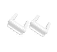 ibasenice 2 Piezas Cerradura De La Puerta De Guardia Cerraduras Para Niños Para Puerta Pomo De La Puerta Palanca a Prueba De Niños El Plastico Niño Pequeño Con Candado Armario