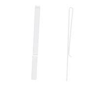 ibasenice 2 Piezas Clip Musical para Libros de Música Pinza para Notas Musicales Clip Acrílico para Partituras Práctico para Notas para Libros para Leer Transparentes