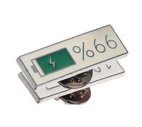 ibasenice 2 Piezas De Broche De Dibujos Animados De Energía Eléctrica Broche De Dibujos Animados Para Aperitivos Plato De Fruta Broche Decorativo Broche Cuadrado Espejo De Maquillaje