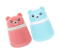 ibasenice 2 Piezas de Caja de Bocanadas para Bebés Accesorios para Bebés Botella de Cuerpo Esponjoso para Uso en Viajes