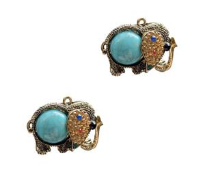 ibasenice 2 Piezas de Clip de Bálsamo de Perfume de Elefante para Coche con de Imitación Decorados Difusor de Perfume Sólido para Aire Acondicionado de Vehículo Automático