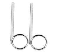 ibasenice 2 Piezas De Gancho De Anillo Anillo De Mano Anillo Deslizante Para Dedo Accesorios De Trompeta Reparación De Anillo Deslizante De Trompeta Anillo De Repuesto De Válvula De