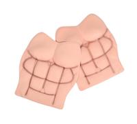 ibasenice 2 Piezas Disfraz Muscular Falso para Hombre Prop de Cosplay Realista y Compatible con Varias Accesorio Divertido para Halloween y Fiestas Temáticas