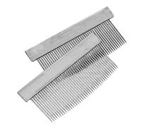 ibasenice 2 Piezas Herramienta para Cuidado del Bastón de Violín Peines para Pelo de Caballo para Peinar el Bastón de Violín para Arreglar el Crin de Caballo o Erhu