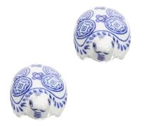 ibasenice 2 Piezas Manualidades Subacuáticas para Acuarios Paisajes Falso Pequeño Reptil Animales De Acuario Flotantes Pecera Decorativa Animales Decoración Cerámica