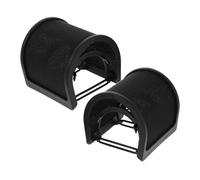 ibasenice 2 Piezas Mic Pop Filter U-shaped Metal Mesh Mic Shield Cover For Vocal Recording Noise Isolation Suitable For Streaming And Studio Handheld Microphones