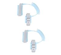 ibasenice 2 Piezas muñequera anti pérdida pulsera anti pérdida para niños Arnés para caminar seguro para bebés la cuerda perdida pulsera anti perdida Cuerda anti-perdida