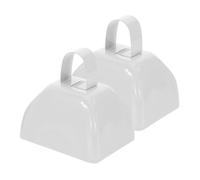 ibasenice 2 Piezas Pequeños Ruidosos Noisemakers para Ánimo Fútbol Boda y Fiestas Campanas de Animación de Alta Potencia para Multiescénicos Apoyos