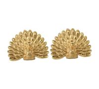 ibasenice 2 Piezas Pomo de Latón para Armarios con Diseño de Real Mango Moderno para Muebles Tirador Práctico y Decorativo para Puertas Superficie Lisa y Fácil de Instalar