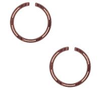 ibasenice 2 Piezas Redondas De Flores Hexagonales Guirnaldas Para Decoración Pegatinas Acústicas Con Incrustaciones De Boca Acústica Diapasón En Anillo De Agujero De