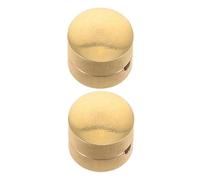 ibasenice 2 Piezas Silenciador de Latón para Violonchelo Tono Dorado, Accesorio Cilíndrico que Mejora la Claridad y Calidad del Sonido para Músicos
