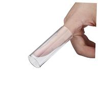 ibasenice 2 Piezas Slide De Guitarra De Vidrio Bottleneck De Vidrio Para Guitarra Unidades Slide Estándar Para Práctica y Actuación