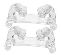 ibasenice 2 Piezas Soporte Acrílico Transparente Kalimba Soporte Duradero Piano de Pulgar Exhibidor Tiendas Clases Músicos