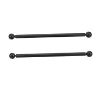 ibasenice 2 Piezas Soporte de Bandera para de Luz Mango Cruzado de Metal Restablecimiento para Exteriores Diseño Duradero para y Mensajes desde Ambas Direcciones