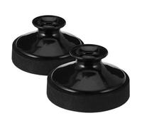 ibasenice 2 Piezas Sordina Negra Para Saxofón Silenciador Para Saxofón Reducción De Ruido Para Práctica De Instrumentos Musicales De Plástico