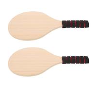 ibasenice 2 Raquetas De Pickleball De Playa Palas De Madera Reutilizables Palas De Pickleball Avanzadas