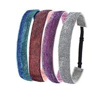 ibasenice 2 Series Diadema Deportiva Infantil Banda Para El Sudor Para Chico Cumpleaños Diadema Delgado Pelo De Yoga Envolturas Para El Cabello Diadema Niña Tela 4 Piezas X 2
