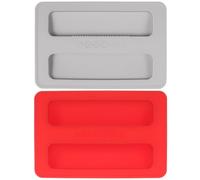 ibasenice 2 tapas de silicona para ranuras de tostadora, tapa a prueba de polvo para tostadora, accesorios para máquina de hacer pan de 2 rebanadas para uso doméstico en la encimera del desayuno.