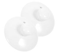 ibasenice 2 Tapas Redondas Que de Cerámica de Color Accesorio para Tetera Fugas para Taza de Té Adecuado Hogar