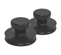 ibasenice 2 Uds Cuenco Tibetano Ventosas Bodhisattva Accesorios Para Cuencos Succión Chakra Lechón Cuenco De Cuenco De Sonido Manijas De Succión Suministros De Altar Tibetano