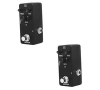 ibasenice 2 Uds Efector De Guitarra Eléctrica Retardo Pedal De Efectos De Guitarra Suministro De Guitarra Pedal De Efectos De Bajo Pedal De Guitarra Eléctrica Estéreo Digital Retardo Piezas
