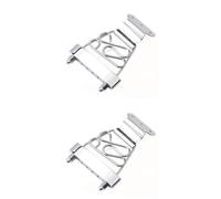 ibasenice 2 Uds Guitarra De 6 Cuerdas Puente Vibrato Puente De Guitarra Guitarra De Jazz Casco De Bicicleta Bolsa De Cola Pieza De Cola Sustituta Para Bajo Kit De Reparación De Guitarra