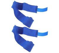 ibasenice 2 Vendas de de Algodón Transpirable de Envolturas para Manos Accesorios de Fitness para Taekwondo y Entrenamiento Deportivo Azul