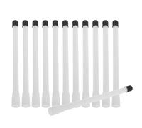 ibasenice 20 Extensores de Vástago de Válvula de Neumático Doble Rueda, Tubo Plástico Extensión de Válvula de 150 Mm Blanco, para Inflado en Coche, Camión y Bicicleta, Kit de Inflador