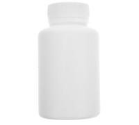 ibasenice 20 Frascos de Pastillas Blancos de Plástico con Tapa de Rosca, Contenedores Portátiles y Opacos para Almacenamiento de Polvo y Medicamentos de 120 Ml para Uso Diario