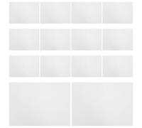 ibasenice 20 Hojas de Papel para Prensar Flores de Secado Rápido, Papel Absorbente Blanco Ligero para Protección de Pétalos en Manualidades y Muestras de Plantas