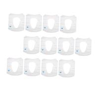 ibasenice 20 Piezas Asiento De Inodoro Desechable Papel Higiénico Cubre Orinal Cubierta Del Anillo Del Inodoro Calentador De Cama Impermeable Niño Pequeño Papel De Pulpa De Madera