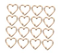 ibasenice 20 Piezas De Ganchos De Aleación para Bonitos Cierres De Seguridad para Aros Correa Y Llavero Accesorios para Llaves Llavero De Metal Mini Cierre De Agua para Perro