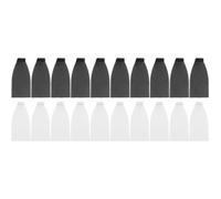 ibasenice 20 Piezas Piezas De Arco De Violín Accesorios Para Arcos De Violonchelo Protector De Cola De Caballo Para Violín Puntas De Arco De Violonchelo El Plastico Reemplazar Regalo