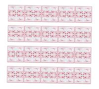 ibasenice 20 Piezas Servilletas de Papel con Estampado Love para San Valentín y Bodas Pack de Suaves y Resistentes para Fiestas Aniversarios y Celebraciones Románticas