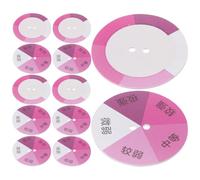ibasenice 20 Piezas Tarjeta de Prueba UV Tarjetas de Detección de Rayos Ultravioleta Plástico Compacta que Cambia de Color para Actividades al Aire Libre y Prueba del Efecto UV Decoracion