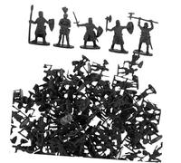 ibasenice 200 Piezas Figuras Mini Soldados Medievales Realistas Modelos para Decoración de Mesas de Arena y Paisajismo Accesorios Duraderos para Colecciones y Proyectos Escolares
